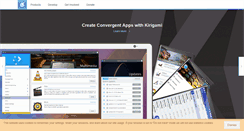 Desktop Screenshot of kde.org
