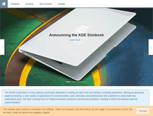 Tablet Screenshot of kde.com